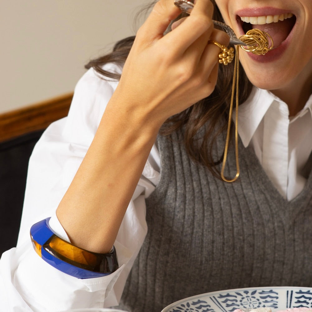 Bracelet Agnetha bleu