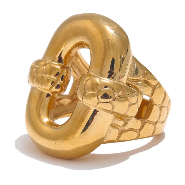 Bague Cheyenne plaqué or 18K