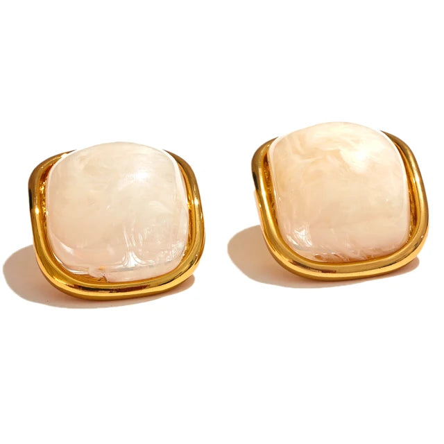 Boucles Brigitte plaqué or 18K