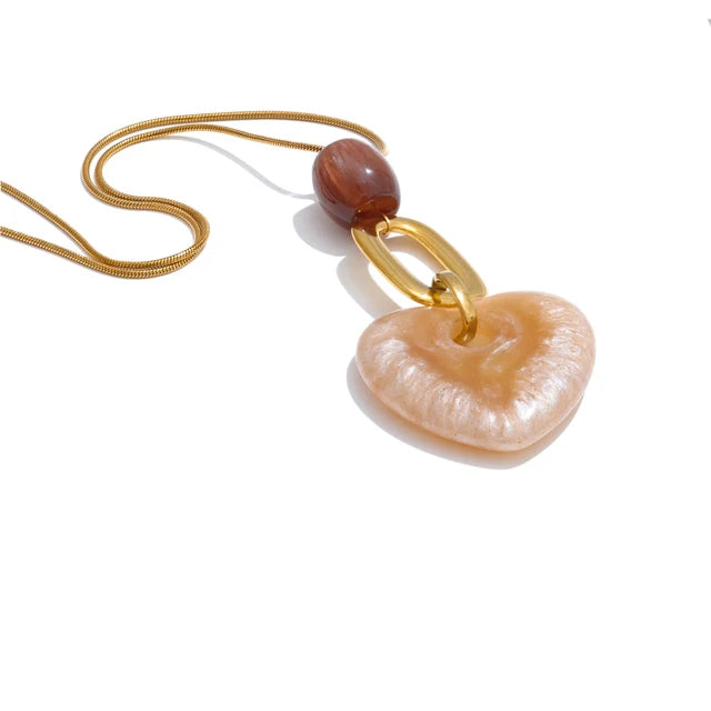 Collier Amel plaqué or 18K