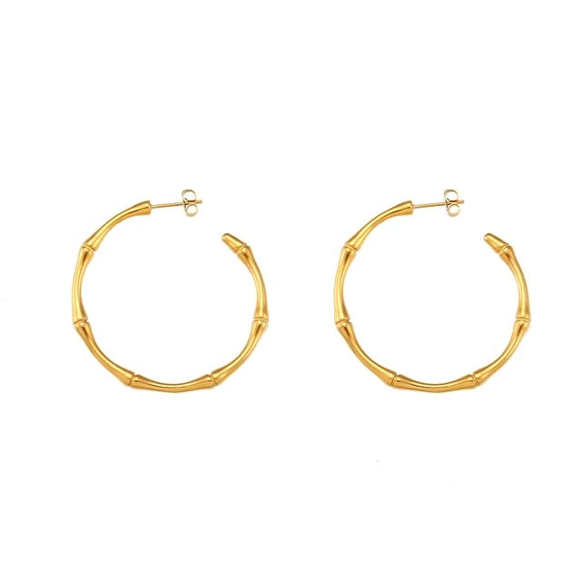 Boucles Bambelle plaqué or 18K
