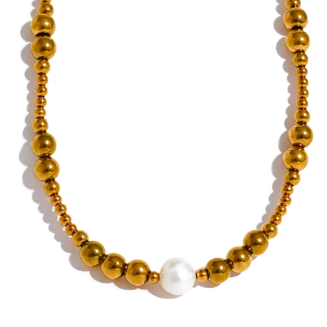 Collier Mirella plaqué or 18K