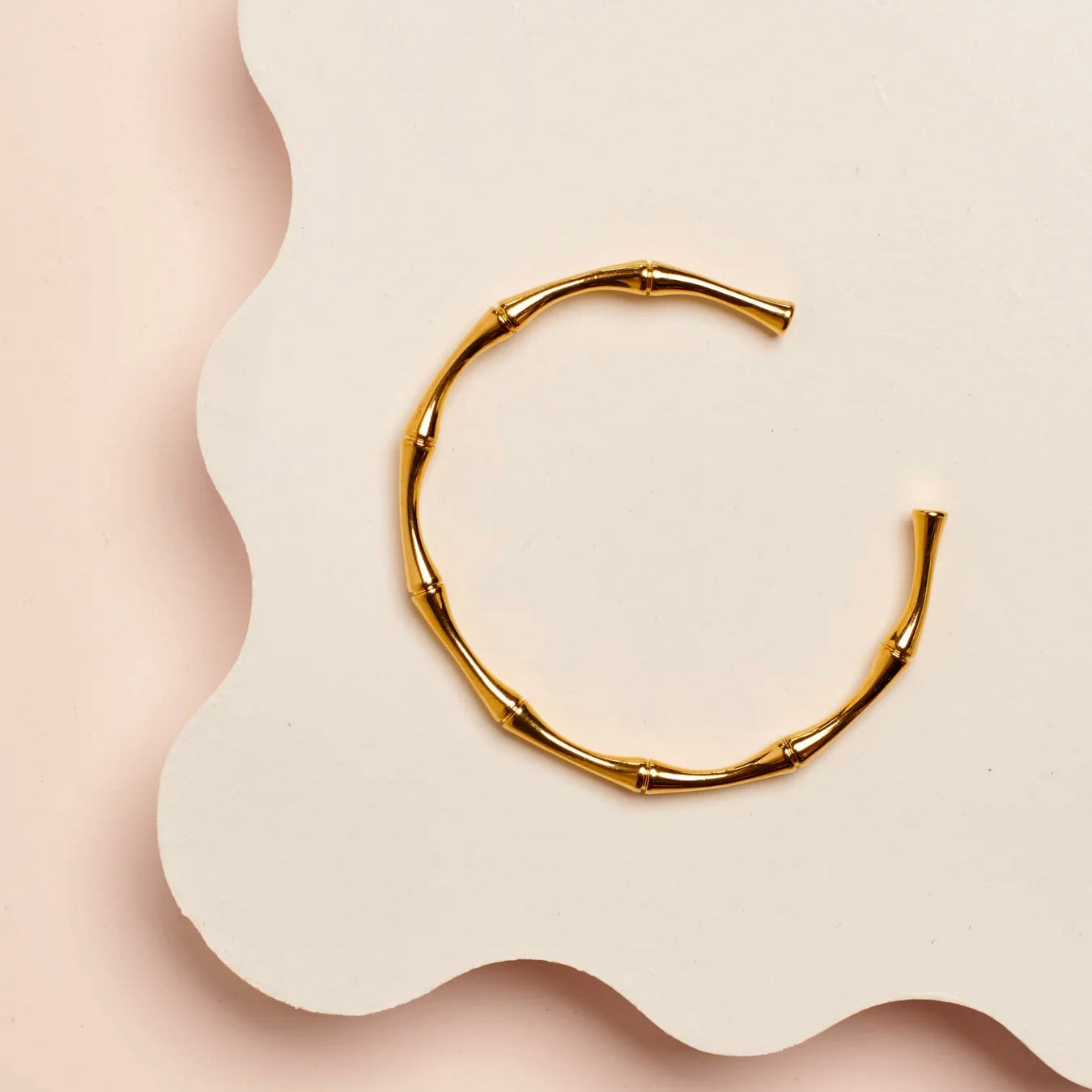 Bracelet Bambelle plaqué or 18K