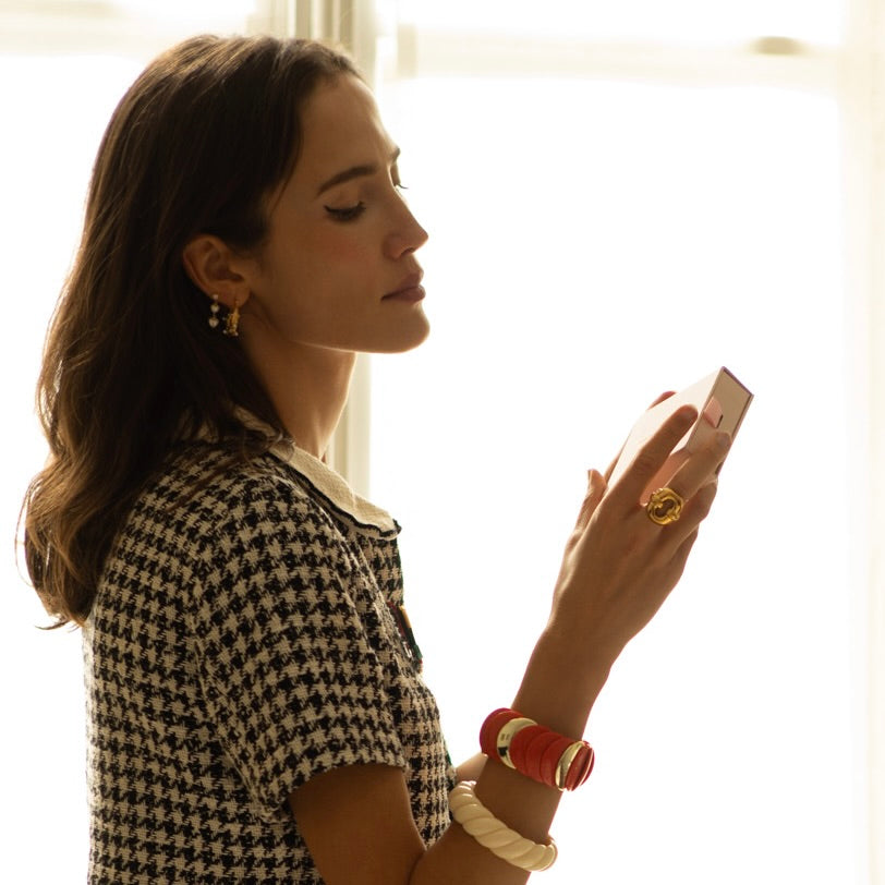 Bague Cheyenne plaqué or 18K