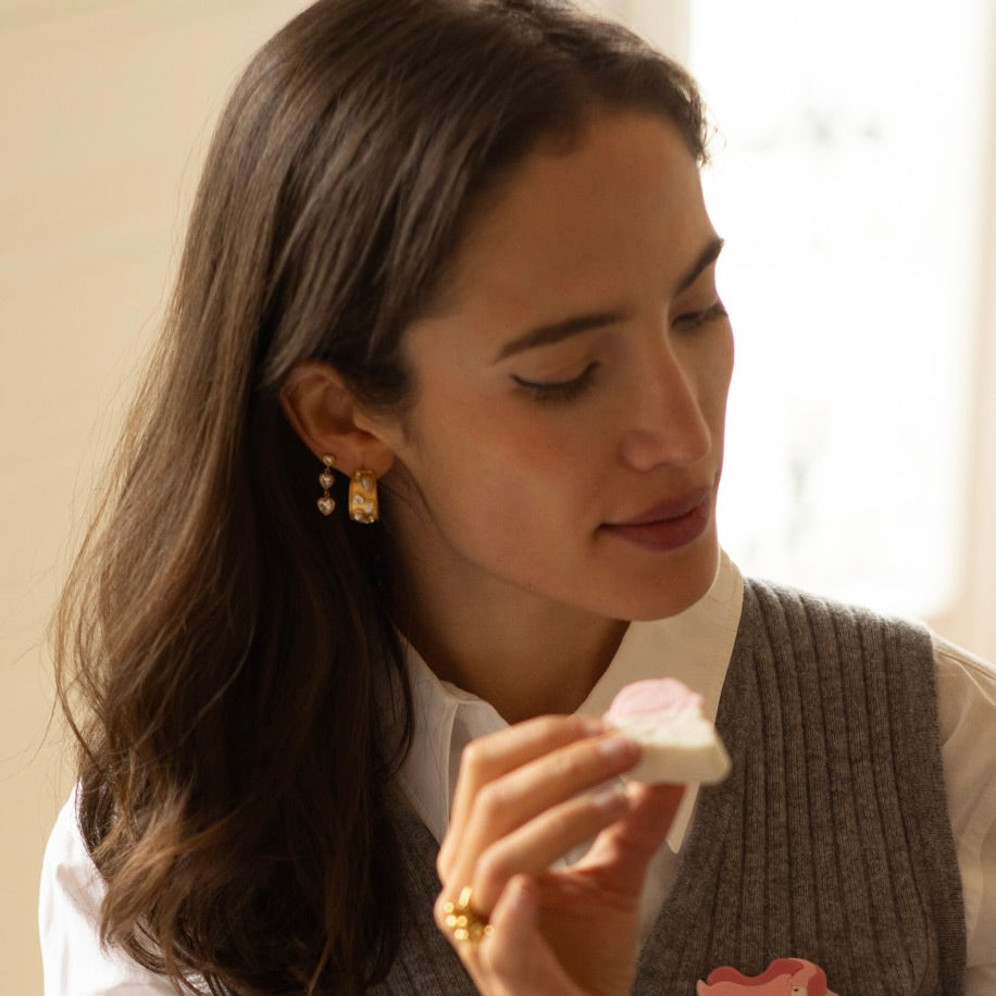 Boucles Irina plaqué Or 18K