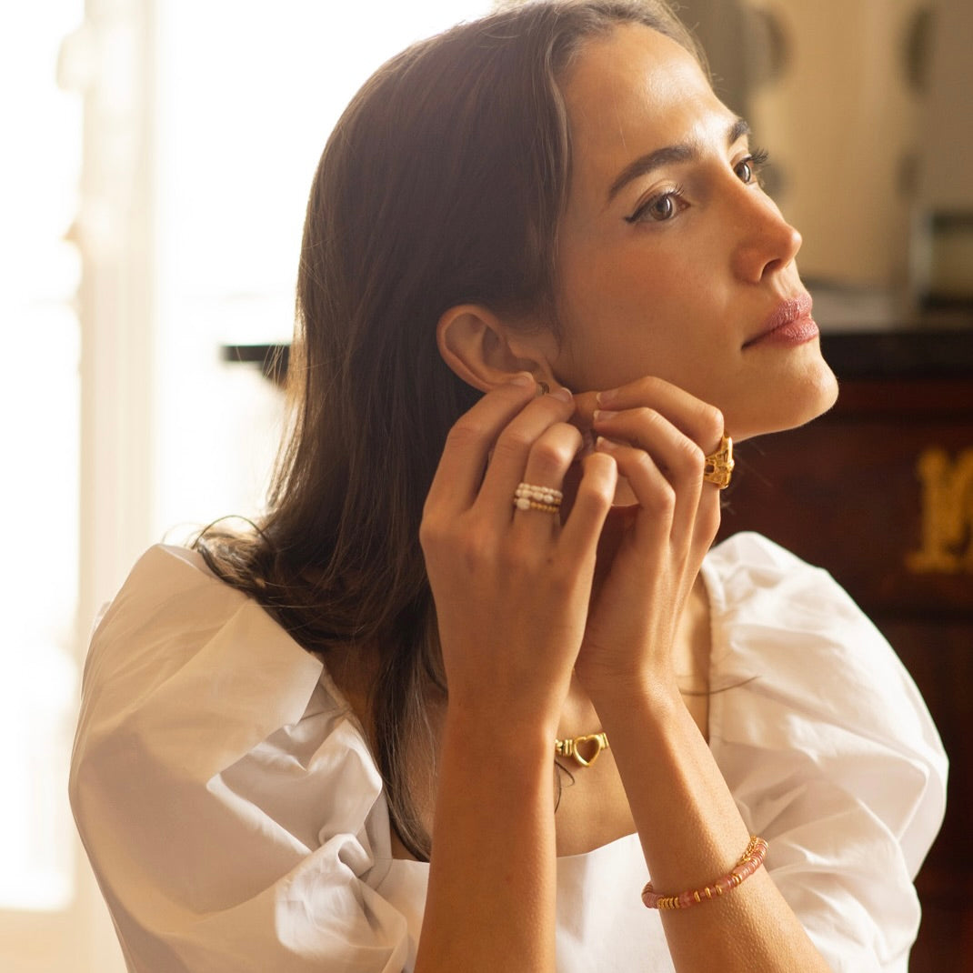 Collier Amadée plaqué or 18K