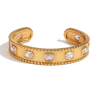 Bracelet Tara plaqué or 18K