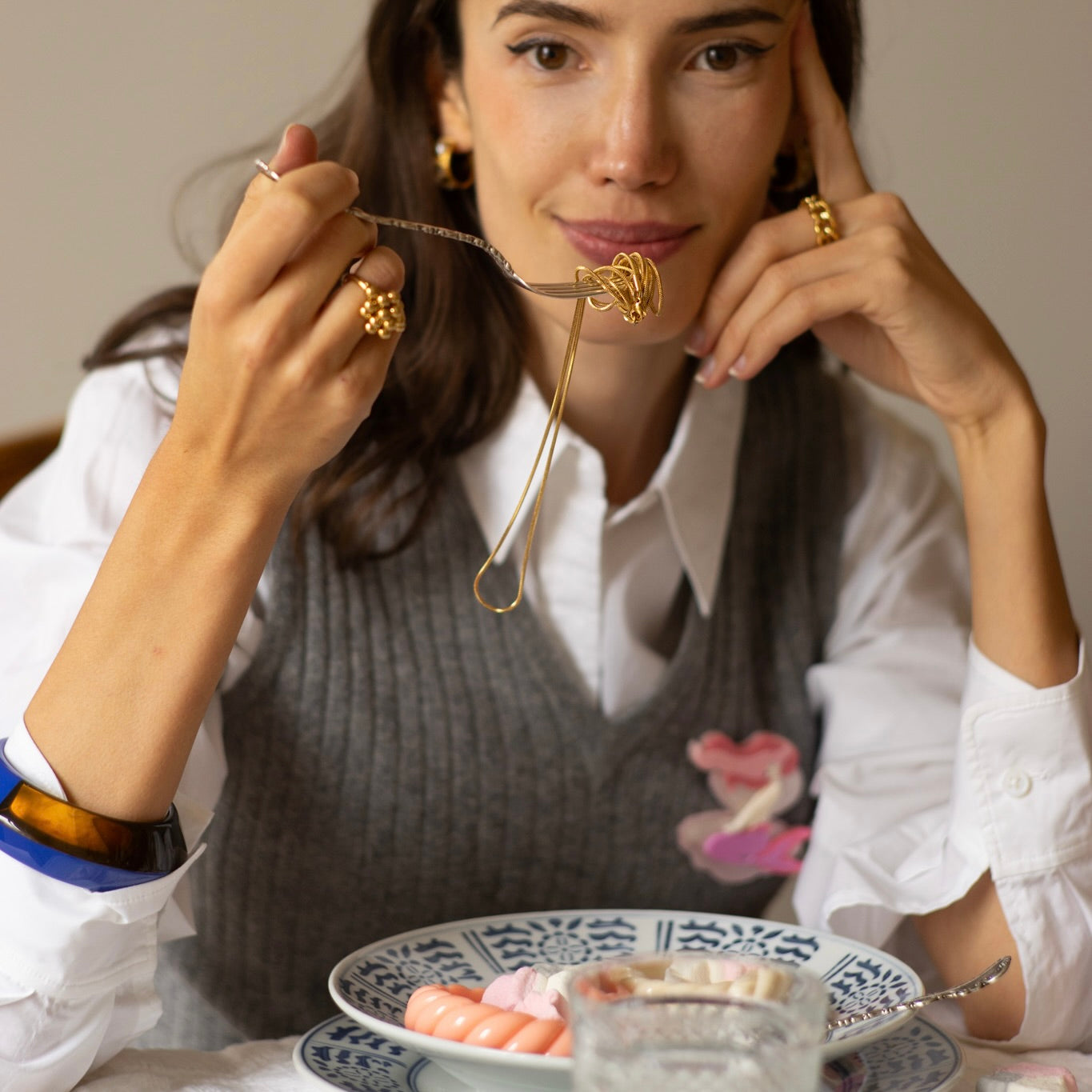 Bracelet Agnetha bleu