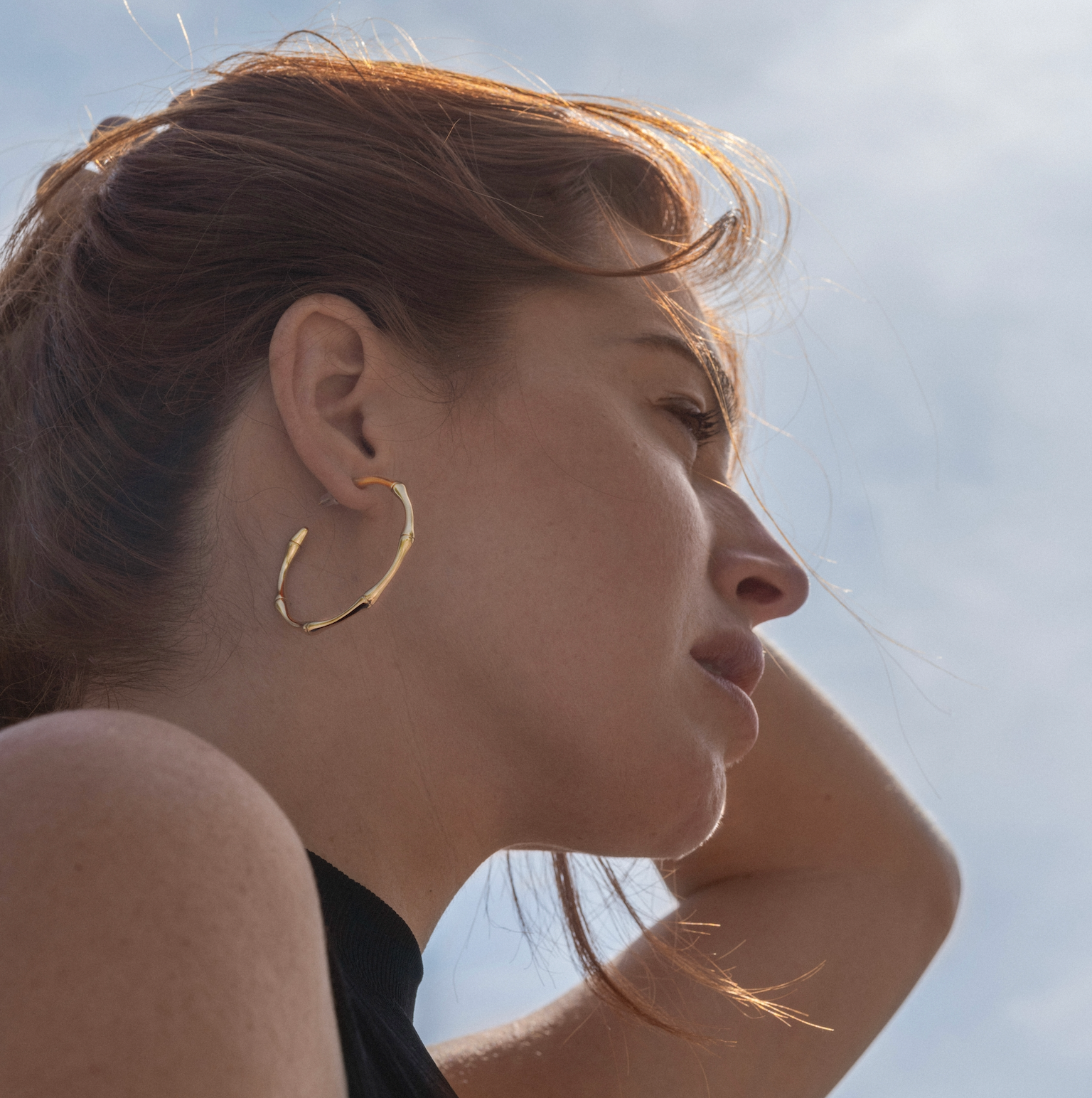 Boucles Bambelle plaqué or 18K