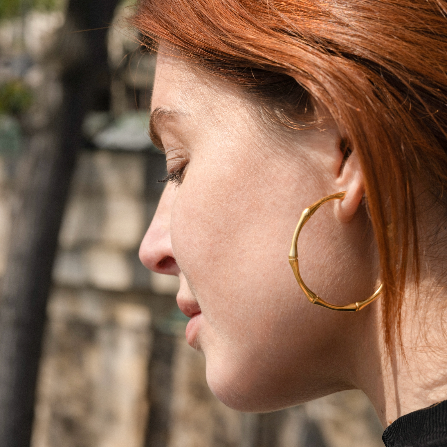 Boucles Bambelle plaqué or 18K