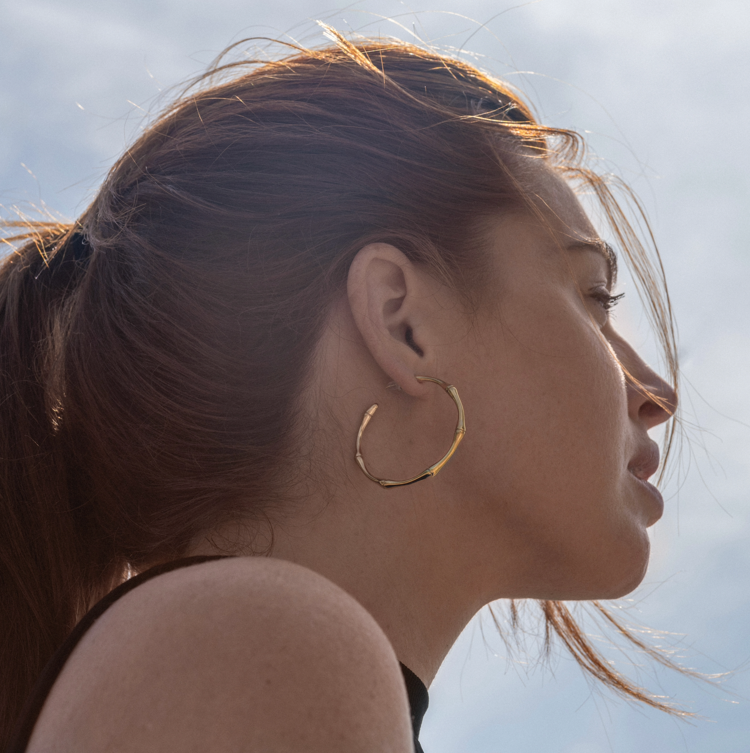 Boucles Bambelle plaqué or 18K