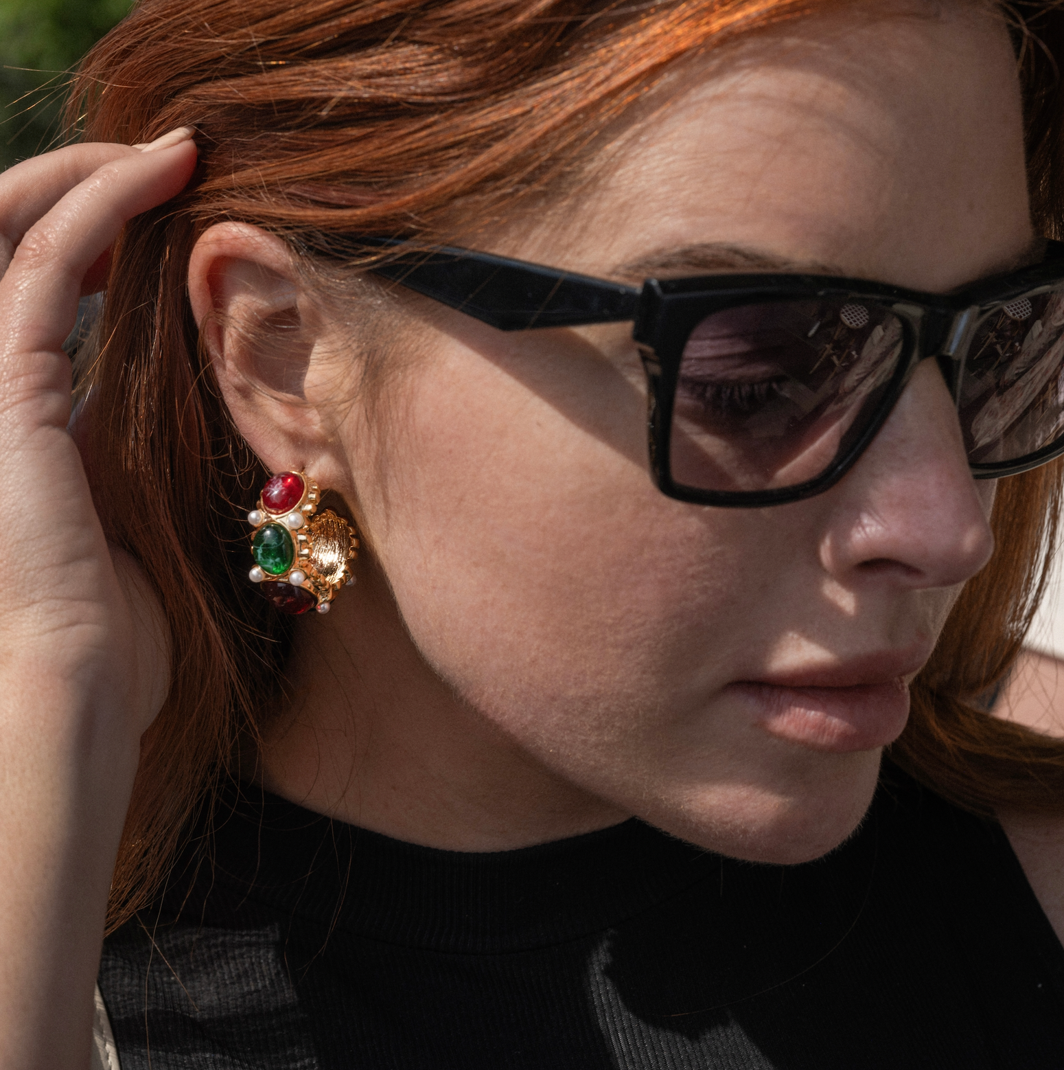 Boucles Elora plaqué or 18K