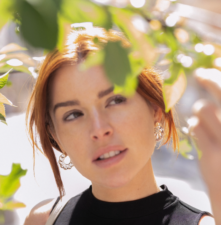 Boucles Chiara oranges