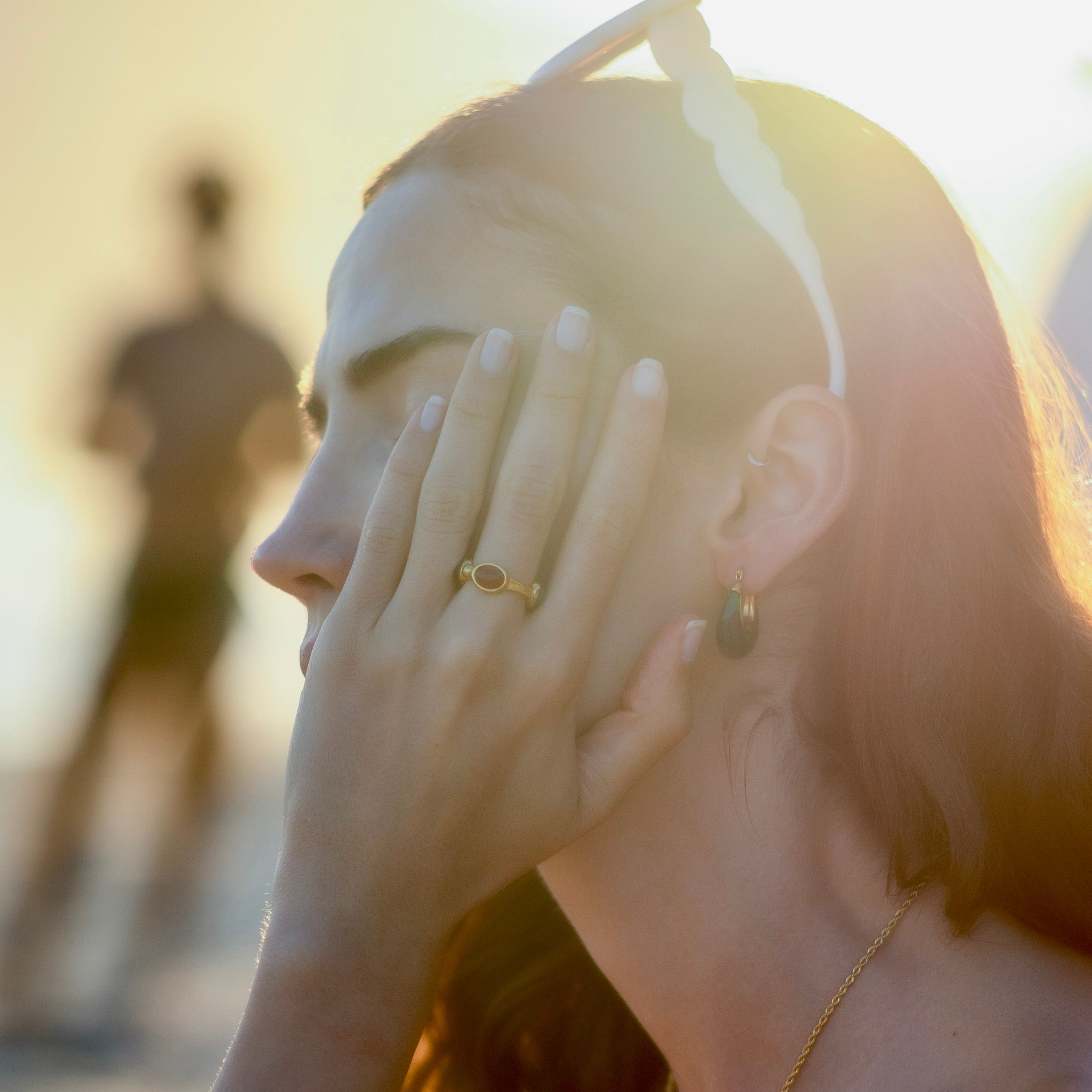 Boucles Annabelle vertes