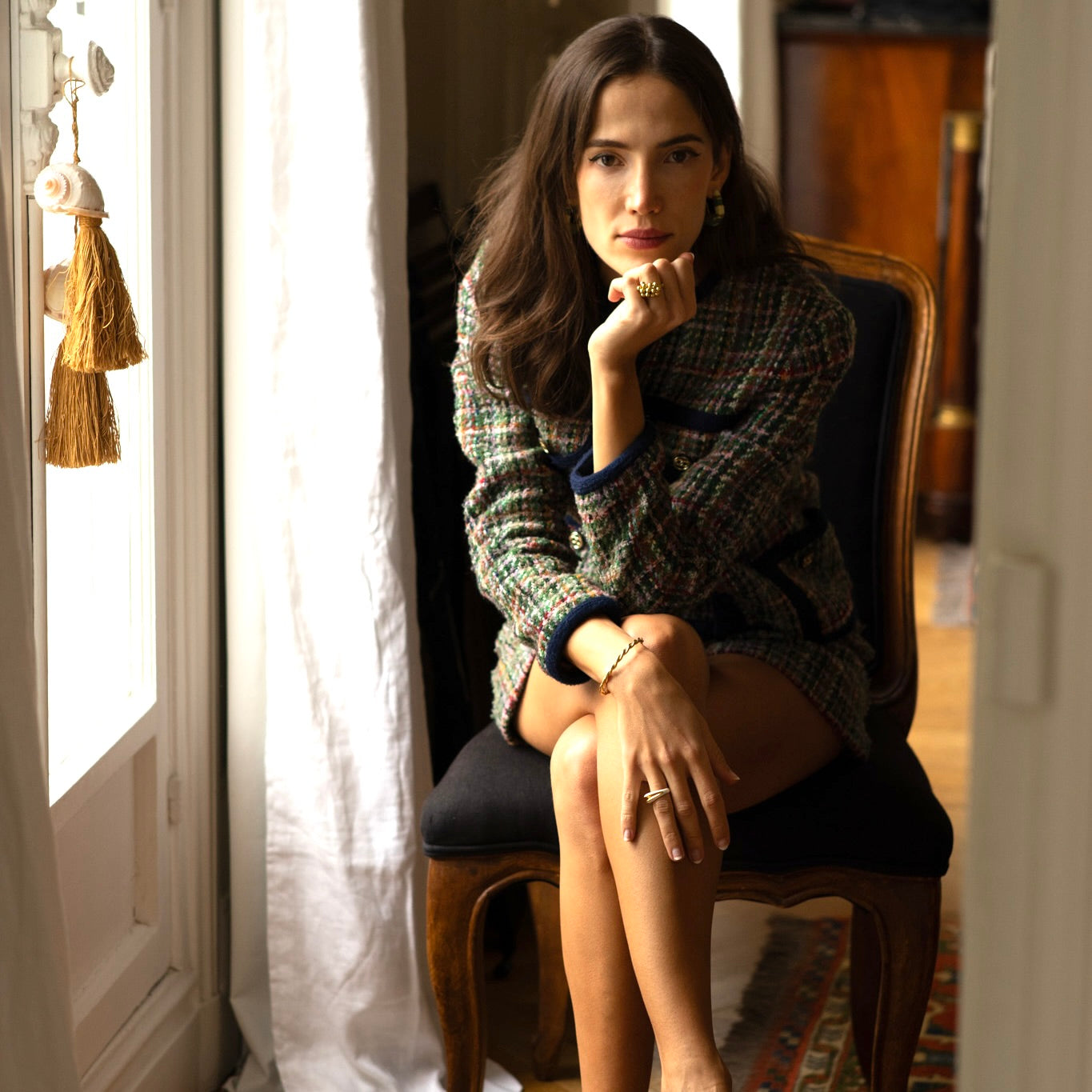 Bracelet Tessandra plaqué or 18K