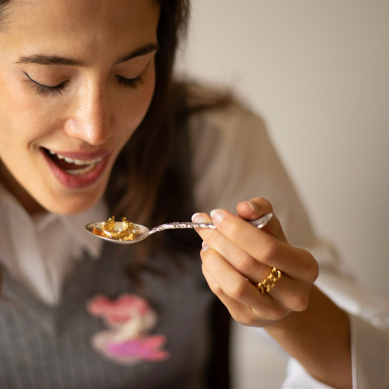 Bague Françoise plaqué or 18K