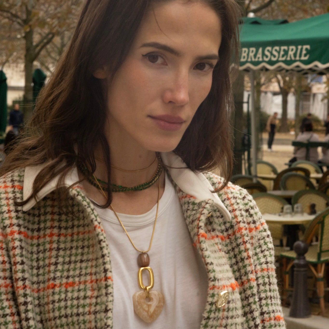 Collier Amel plaqué or 18K