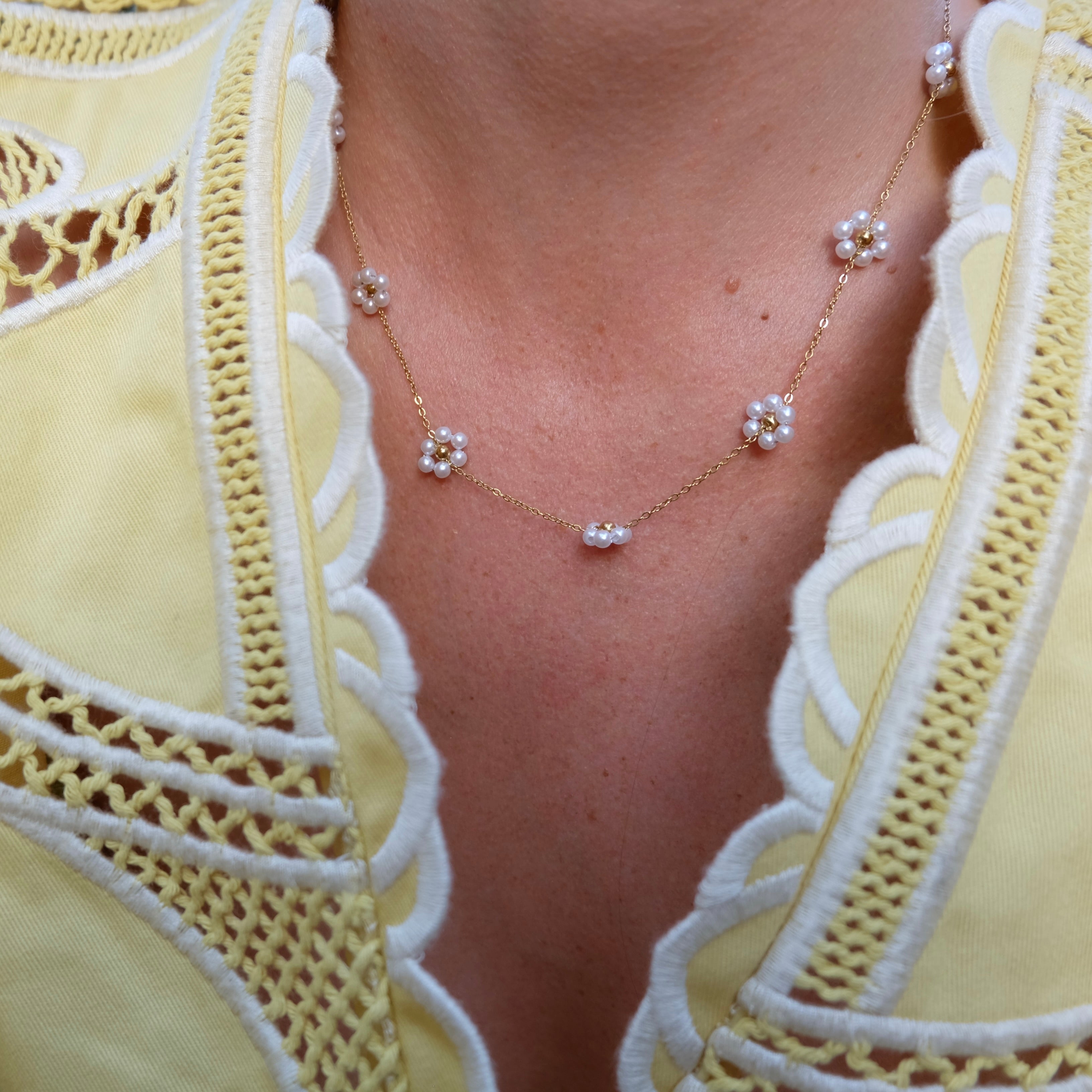 Collier Nacrette plaqué or 18K