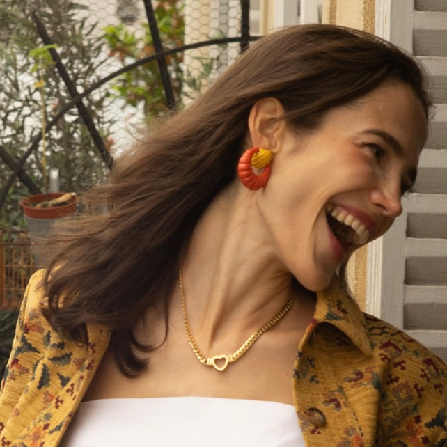 Collier Amadée plaqué or 18K