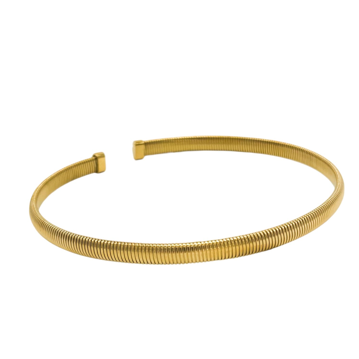 Collier Cocon plaqué or 18K