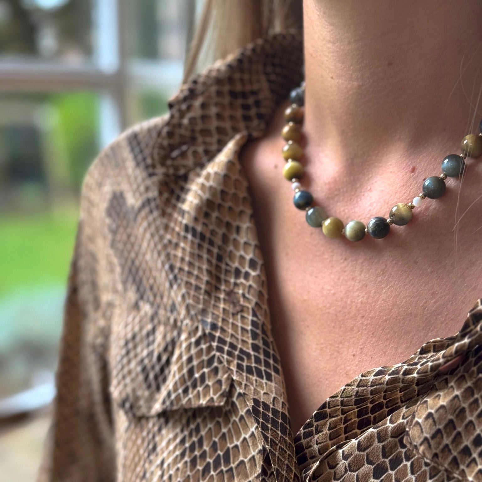 Collier Isaline plaqué or 18K