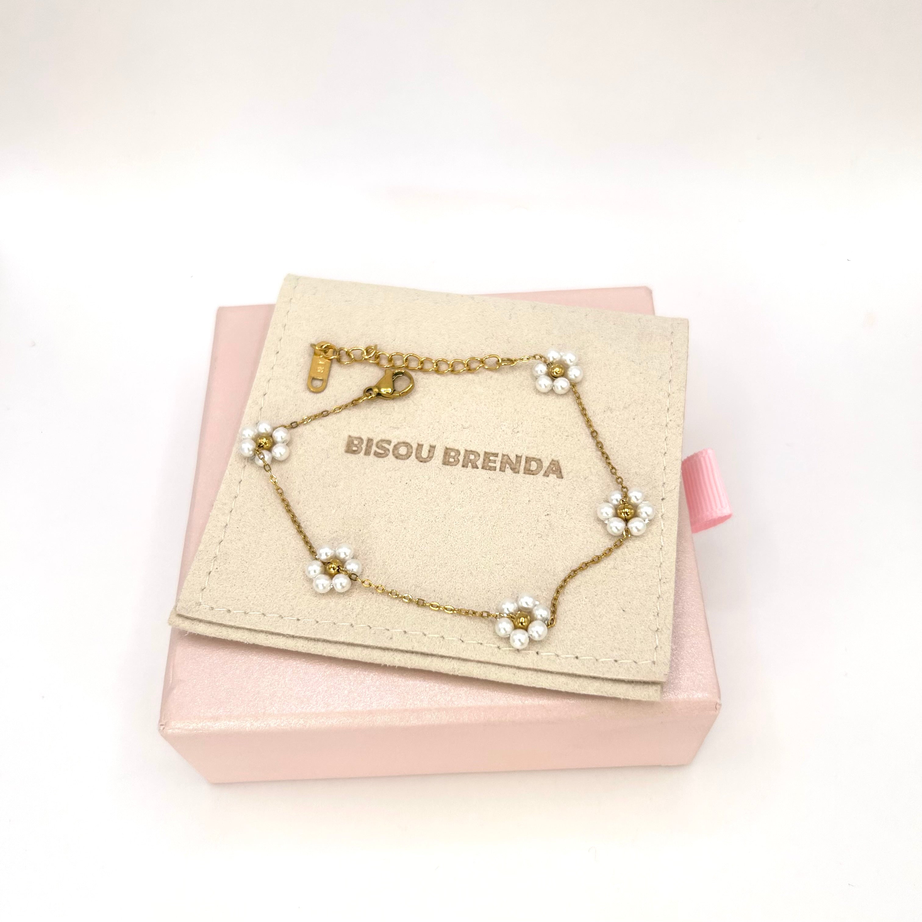 Bracelet Nacrette plaqué or 18K