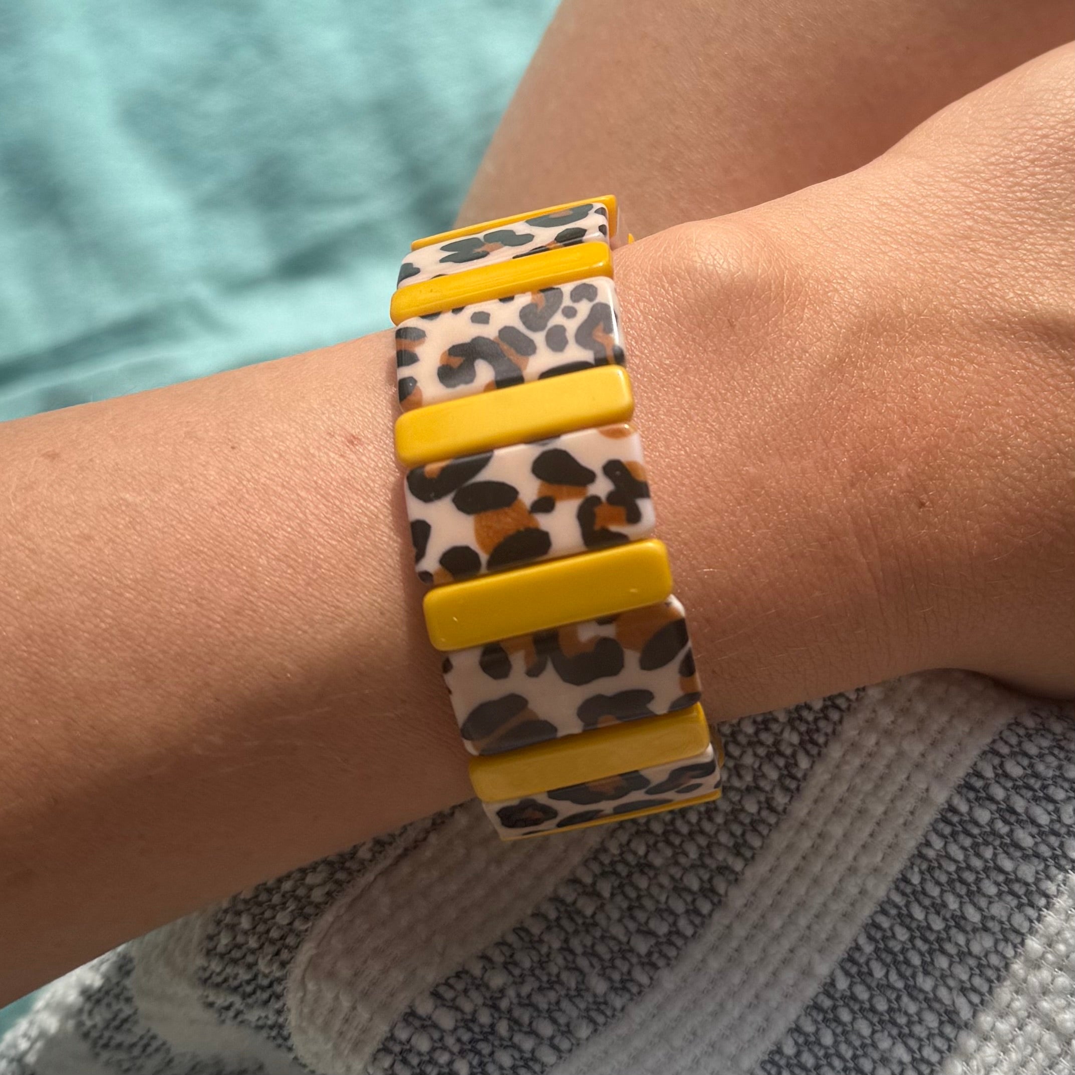 Bracelet Leonard jaune