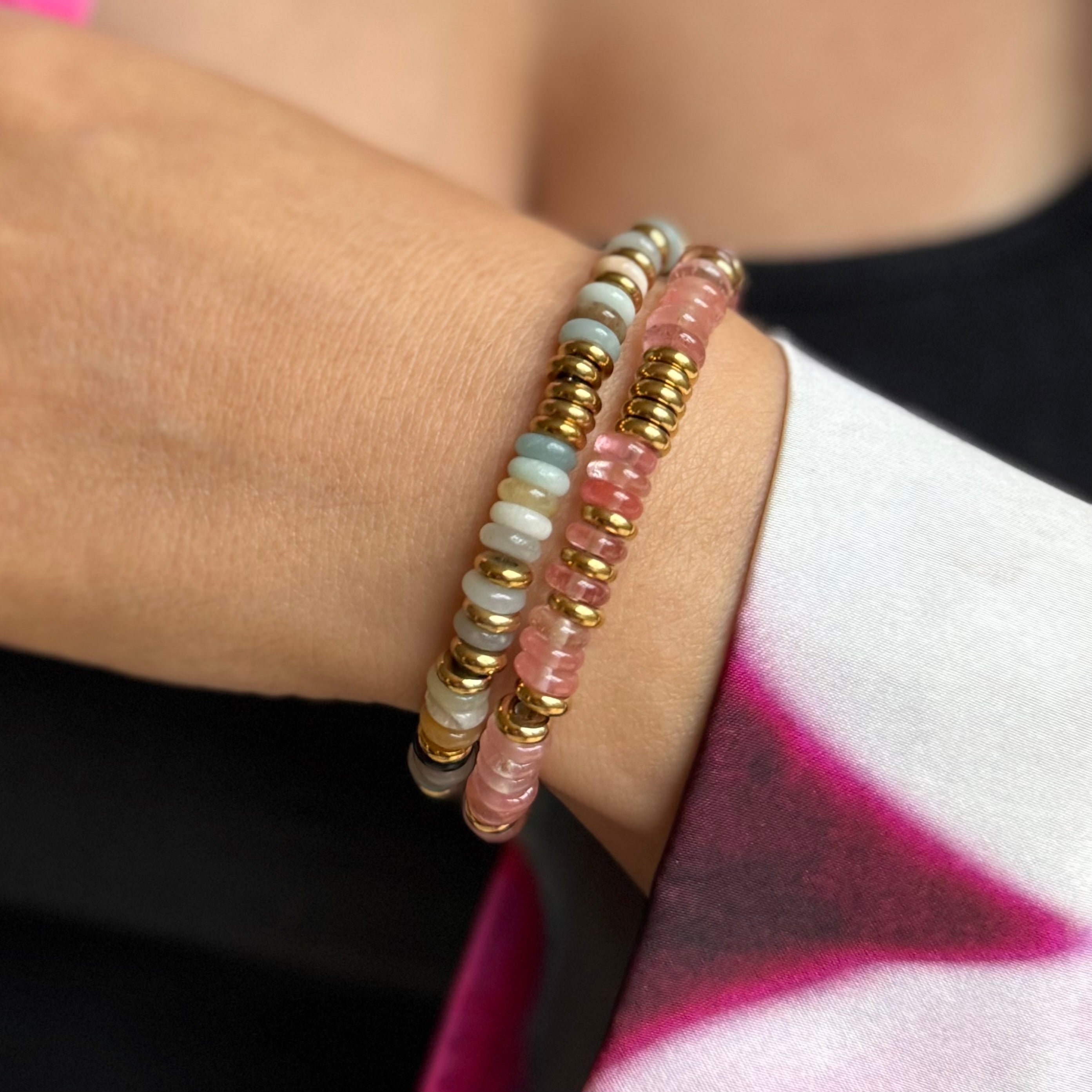 Bracelet Tao rose