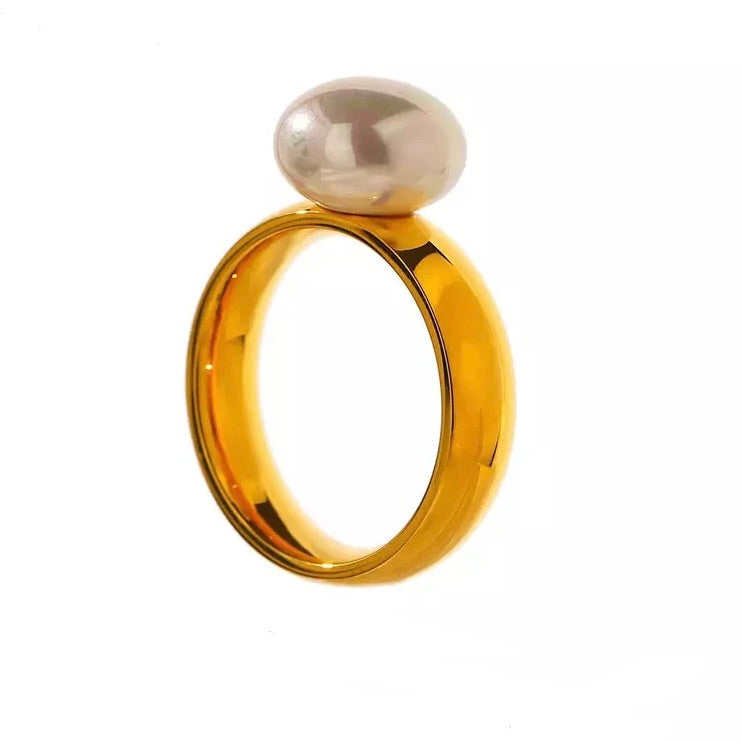 Bague Soline plaqué or 18K