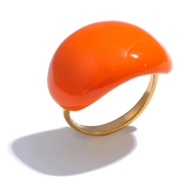 Bague Clémentine plaqué or 18K